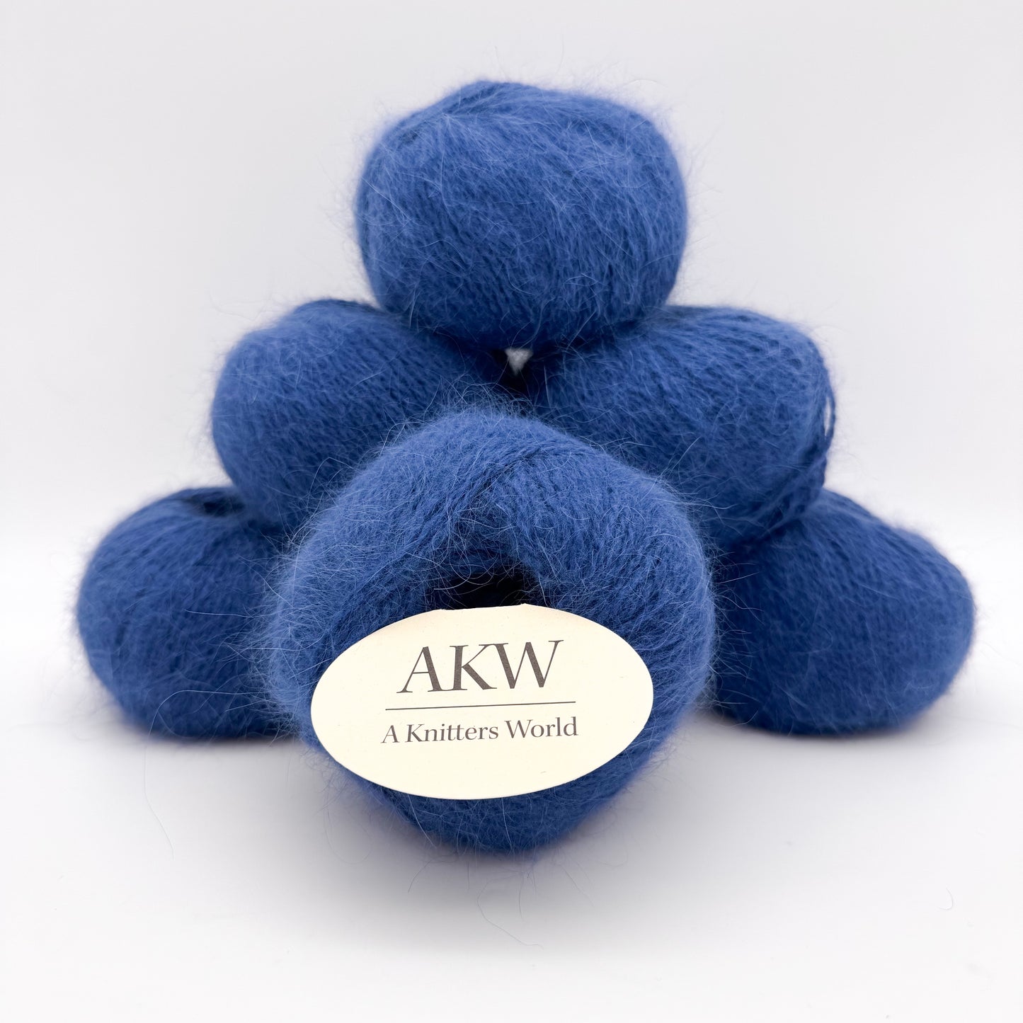 Angora - Koboltblå - A Knitters World