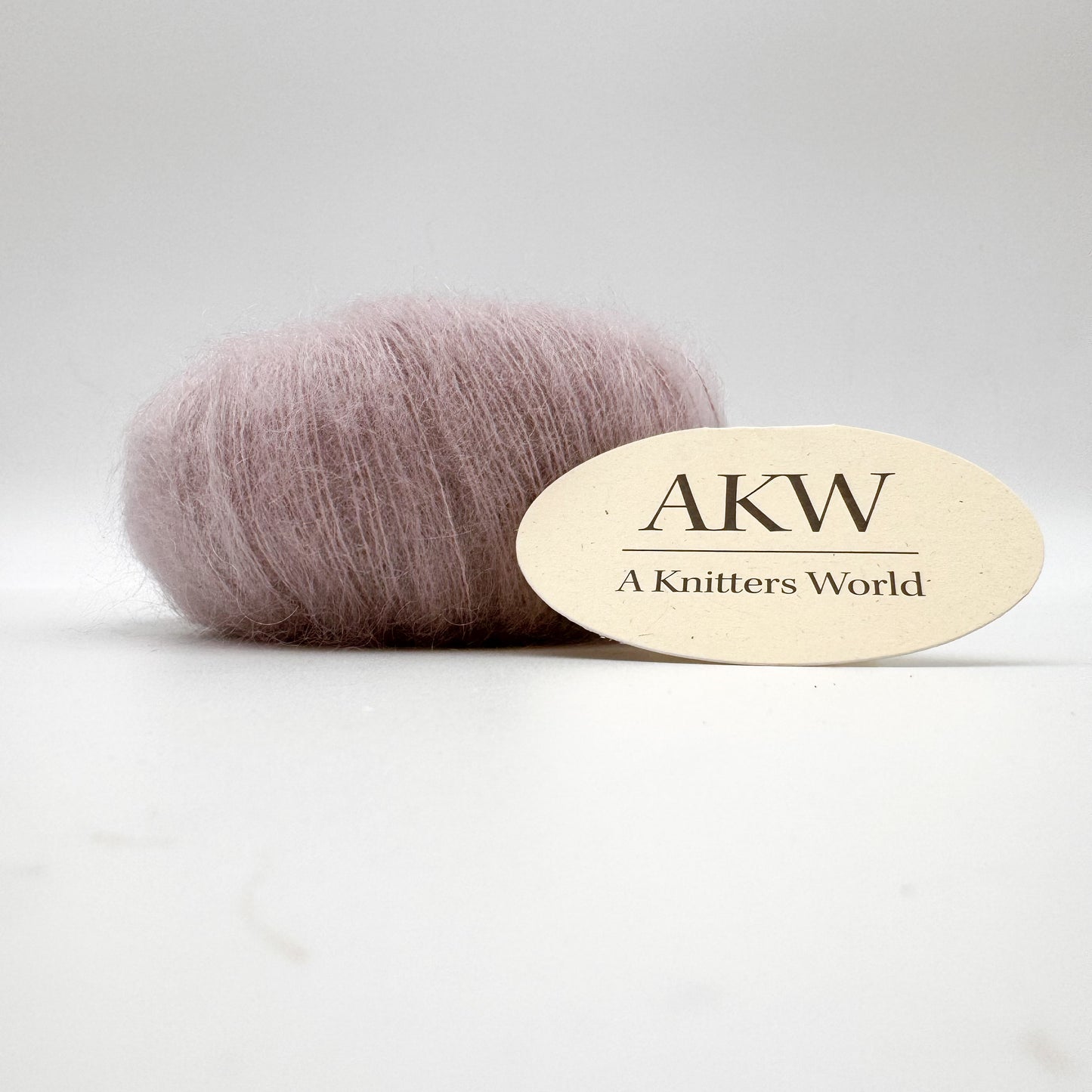 Mohair Sport garn i farven Dusty Rose – Superkid Mohair og silke fra A Knitters World