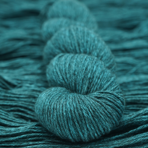 Yak/ silke i farven waterfall